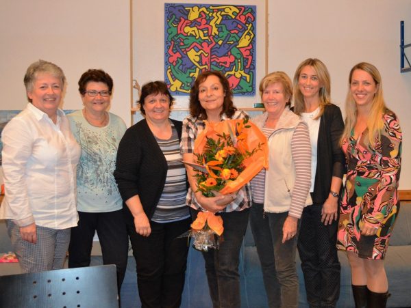 Vorstand v.l.n.r.: Elisabeth Gruber, Rosemarie Köppl, Herta Grüneis, Elke Peganz, Gerlinde Schwarzäugl, Bettina Vesely, Gabriele Rihl; (nicht am Foto Obfrau-Stv. Mag. Birgit Zwachte) Foto: privat