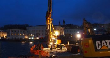 Vibrationen im Umkreis der Traunbrücke von 24. bis 29.11 möglich