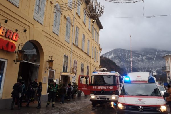 70 Mann bei Einsatz in Bad Ischl