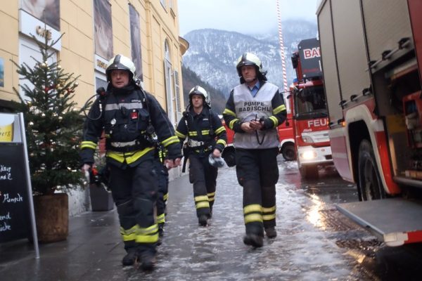 70 Mann bei Einsatz in Bad Ischl