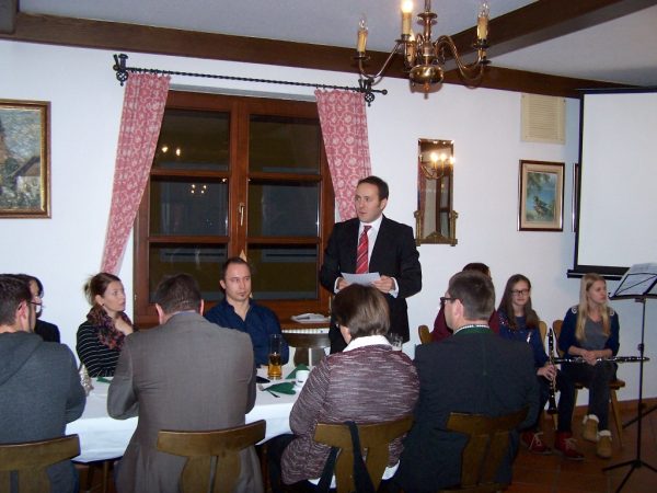 Obm. DI(FH) Hubert Brandmayr beim Jahresbericht