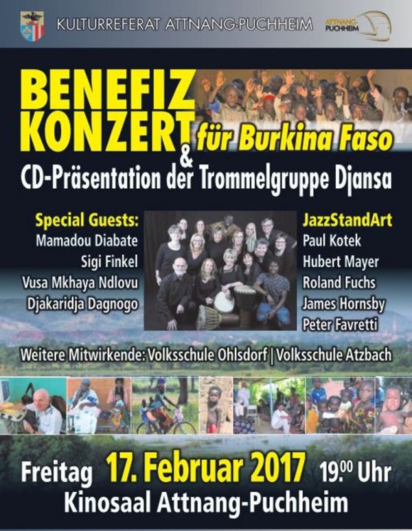 Benefizkonzert für Burkina Faso