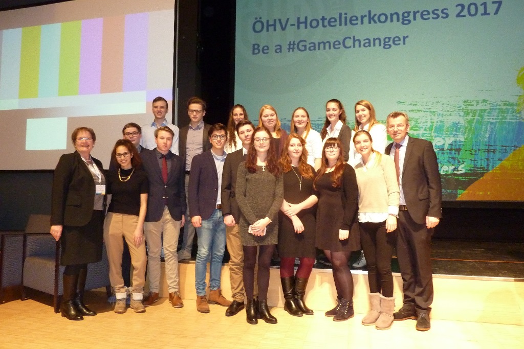 Tourismusschüler am ÖHV-Kongress in Bad Ischl