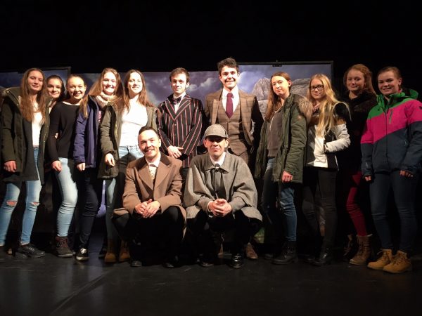 Tourismusschüler schnupperten Theaterluft