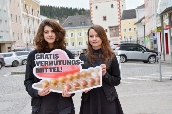 Junge Gruene fordern gratis Verhuetungsmittel (Foto: privat)