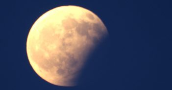 Partielle Mondfinsternis auf der Sternwarte Gahberg