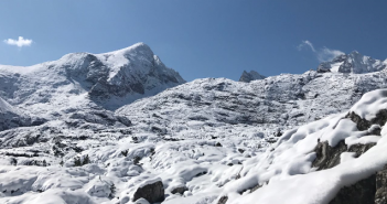 Erschöpfte Skitourengeher vom Hallstätter Gletscher gerettet