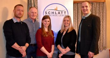 Führungskräftenachwuchs im Kommando der FF Schlatt
