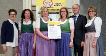 Qualitätszertifikat für die Gesunde Gemeinde Obertraun
