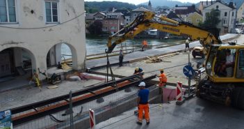 Baufortschritt StadtRegioTram KW 23/2018