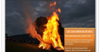 Sonnwendfeuer in Altmünster