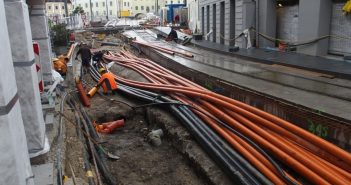 Baufortschritt StadtRegioTram KW 27/2018