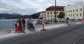 Baufortschritt StadtRegioTram KW 35/2018