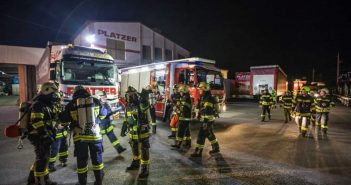 Herbstübung der Feuerwehren
