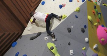 Besucheransturm bei Boulderwand Eröffnung in St. Konrad