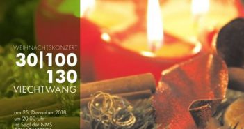 Weihnachtskonzert der Ortsmusik Viechtwang im Zeichen der Jubiläen