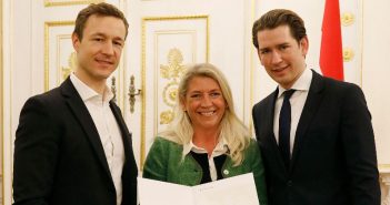 Sebastian Kurz bestellt Doris Schreckeneder als Mitglied der Wirtschaftskurie