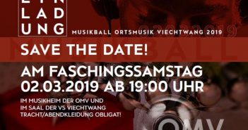 Musikball der Ortsmusik Viechtwang am Faschingsamstag
