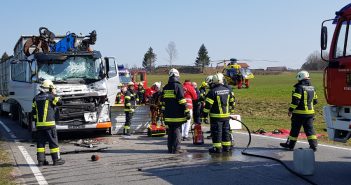 LKW-Unfall in Pöndorf