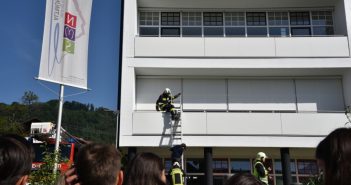 Räumungsübung in der NMS Altmünster