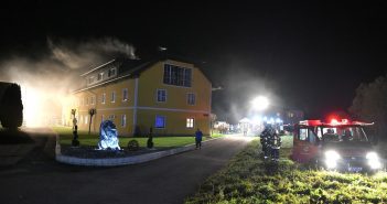Feuerwehr Herbstübung in Ohlsdorf