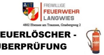 Feuerlöscherüberprüfung in Langwies