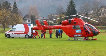 Schwerer Forstunfall in Traunkirchen