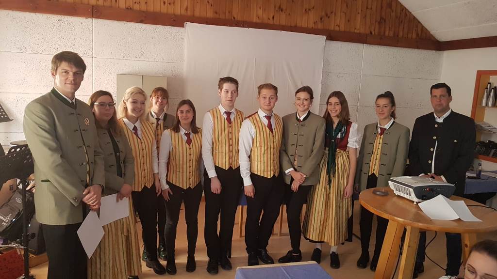 Vorstandswahl bei der Werkskapelle Laufen Gmunden-Engelhof