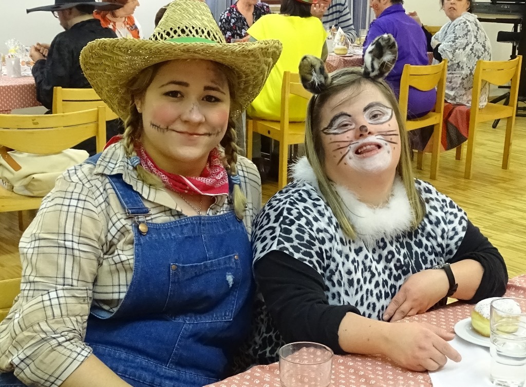 Faschingsgaudi der Lebenshilfe mit der Pfarre Ebensee