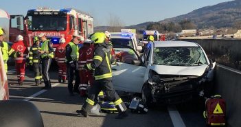 Auffahrunfall auf der Westautobahn