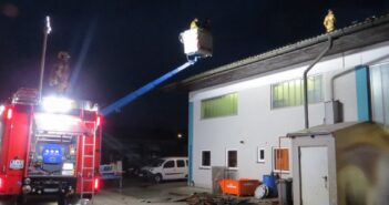 Zwei Sturmeinstätze für die FF St. Georgen
