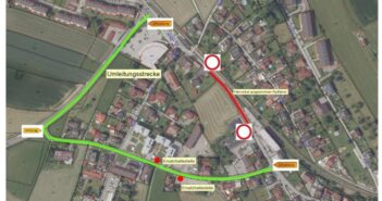 Vöcklabrucker Straße in Pinsdorf ab 12.10. gesperrt