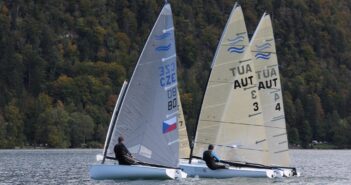 Doppelsieg für den UYC Wolfgangsee bei der Finn Staatsmeisterschaft 2020