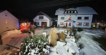Wohnhausbrand in Frankenburg