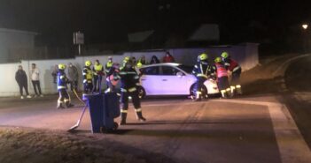 Unfall mit Alkolenker im Kreuzungsbereich