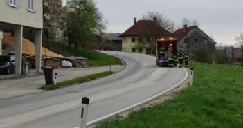 18 Kilometer lange Ölspur