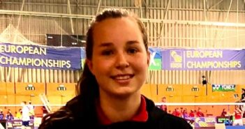 EM-Teilnahme von Sarah Dlapka im österr. U‑17-Badminton-Nationalteam