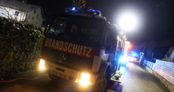 Großeinsatz wegen vermeintlichem Kellerbrand