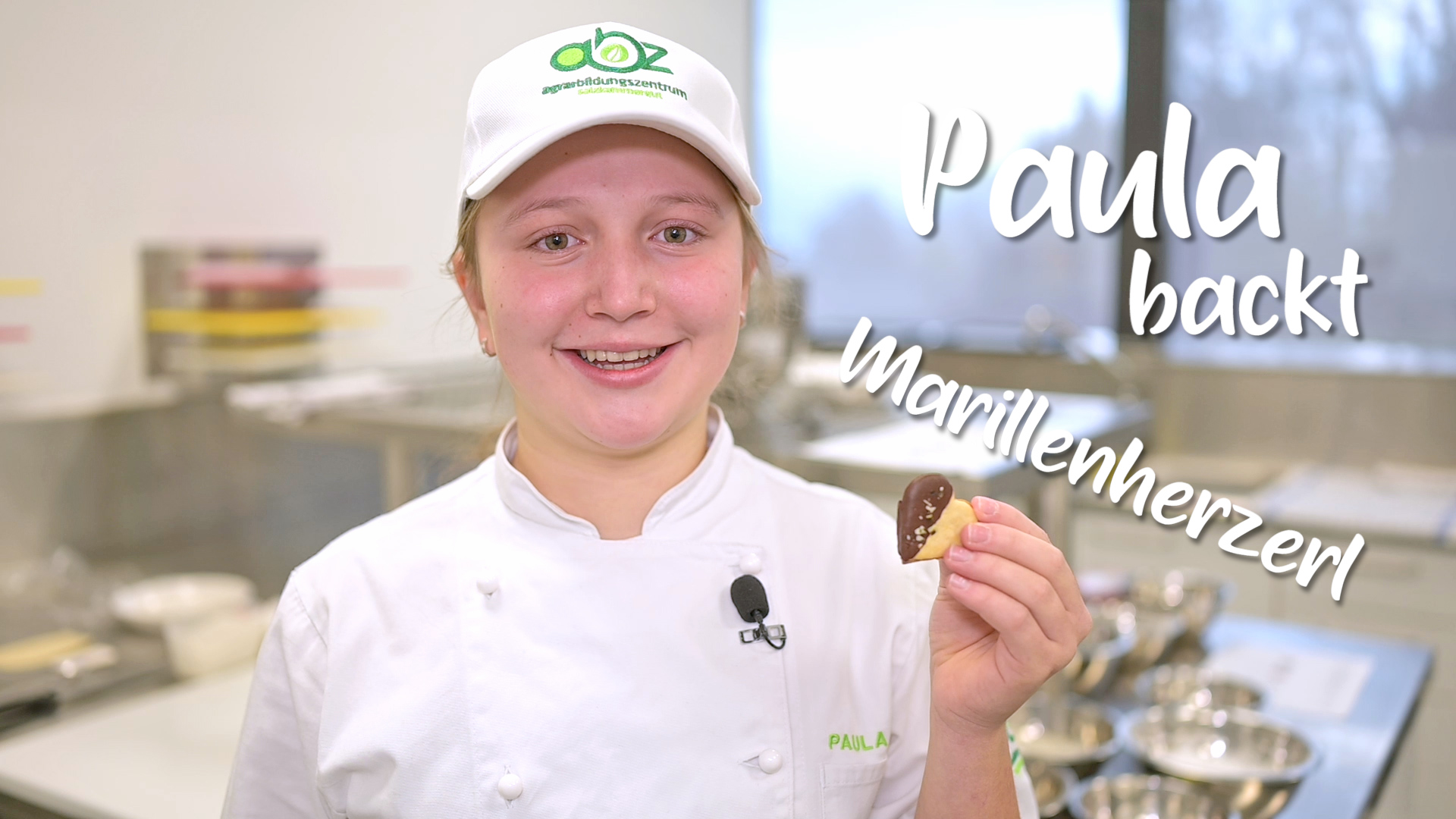 Paula backt Marillenherzerl | Gutes aus dem ABZ Salzkammergut