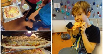 Pizzabacken in der LeBe