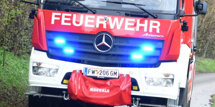 Gartenhütte wurde Raub der Flammen
