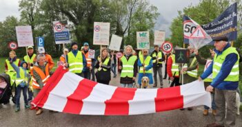 Erneute Kundgebung in Traunkirchen