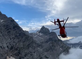 Alpinunfall in Grünau: Felsblock brach aus