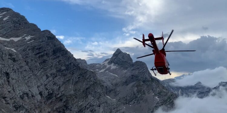 Alpinunfall in Grünau: Felsblock brach aus