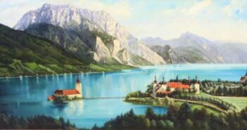 Riesiges Gmundenbild von 1914 bei Auktion entdeckt