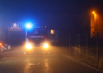 Mann in Laakirchen mit Hilfe der Feuerwehr aus Traunböschung gerettet