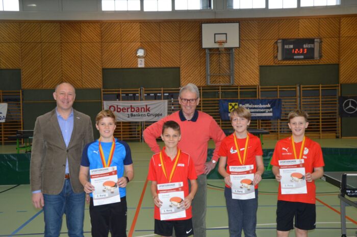 Gerald Zehetner ist Tischtennis-Stadtmeister 2023 von Laakirchen