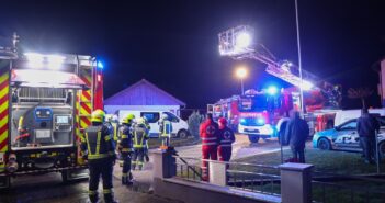 Küchenbrand in Mehrparteienwohnhaus in Kirchham