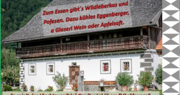 Wochá teil´n im Eggerhaus, Mi 14. Juni 23, 18 Uhr