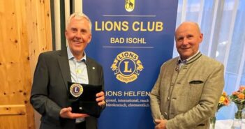 Gerold Schodterer ist neuer Lions-Präsident von Bad Ischl
